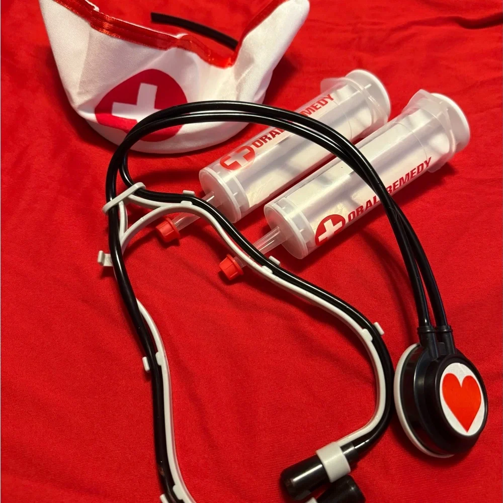 Nurse Costume with Red Accents - Spirit of Halloween - Picture 2 of 3